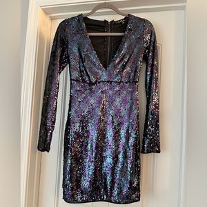 Lulus Sequin Dress